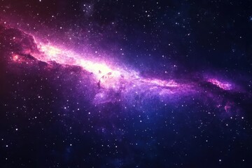 Poster - Explore the vastness of a beautiful galaxy with vibrant colors and deep cosmic textures in space, galaxy space background Photo with abstract beautiful ing