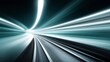 © Phichaphat - Abstract Light Speed Technology Tunnel - Future Transportation Concept
