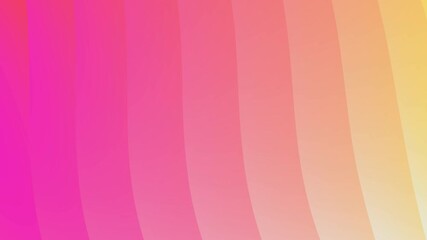 Wall Mural - simple abstract design with vertical stripes of pink, orange, and yellow, suitable for website backg