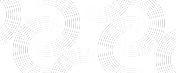 Wall Mural - vector new style circle grey technology pattern background.
