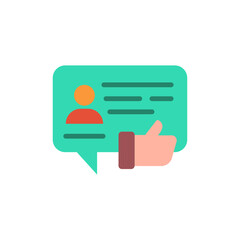Poster - Online engagement dialogue with a positive feedback gesture in a chat box