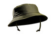 © Maestro - Olive bucket hat with adjustable chin strap, cut out transparent