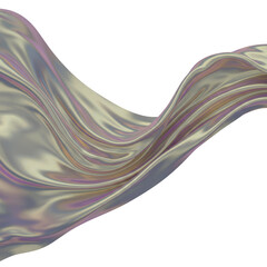Poster - abstract wavy lines