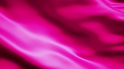 Aufkleber - Flowing Fuchsia Fabric: Abstract Silk Texture with Gentle Ripples and Subtle Light Play