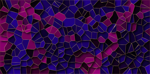 Poster - beautiful crystallized black background. abstract light colorful stone with shadow pattern. modern w