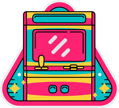 90s vintage electronic element