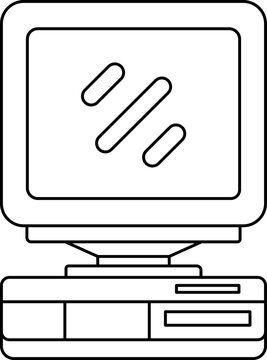 90s vintage electronic element