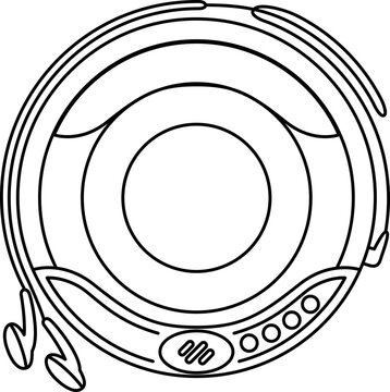 90s vintage electronic element