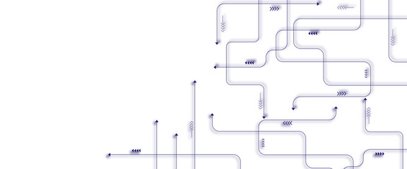Poster - Vector digital technology background. Circuit board background technology