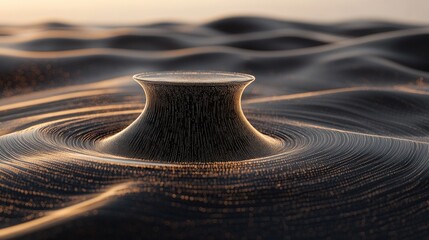Poster - Quantum computing interface with layered data flow animations and algorithms