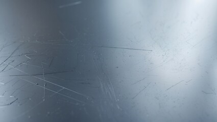 Poster - Scratched metal surface texture