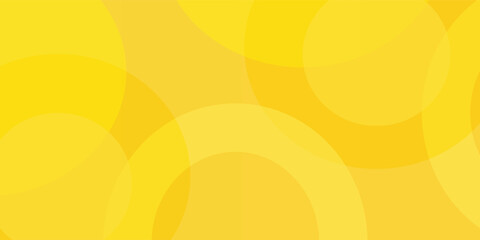 Poster - abstract yellow background with circular swirl patterns and soft gradients.