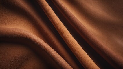Poster - Continuous 4k photographic texture of colored suede leather.