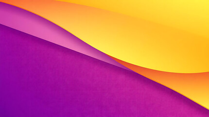 Poster - Abstract colorful background with vibrant yellow orange and purple hues