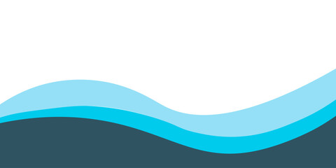Poster - footer design element isolated background
