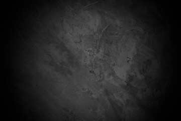 Aufkleber - Old wall texture cement dark black gray background abstract grey color design are light with white gradient background.