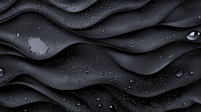Dark Glittering Wave Texture Background