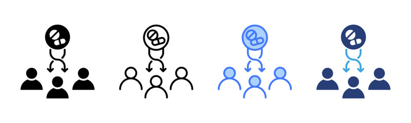 Poster - Randomize icon sheet multiple style collection