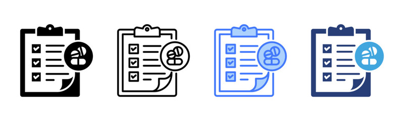 Poster - Testing icon sheet multiple style collection