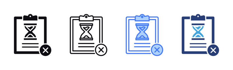 Aufkleber - Unfinished icon sheet multiple style collection