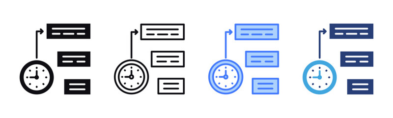 Poster - Priority icon sheet multiple style collection