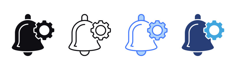 Poster - Notification Settings icon sheet multiple style collection