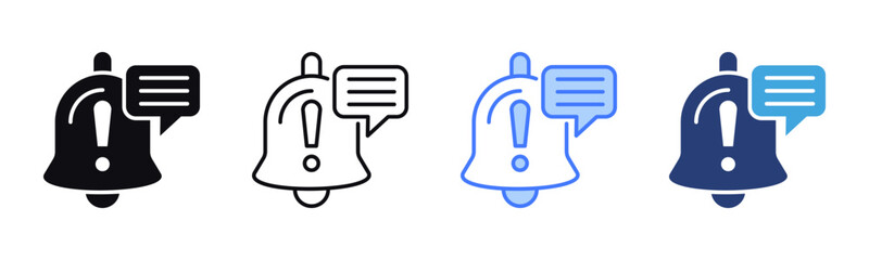 Poster - Notification icon sheet multiple style collection