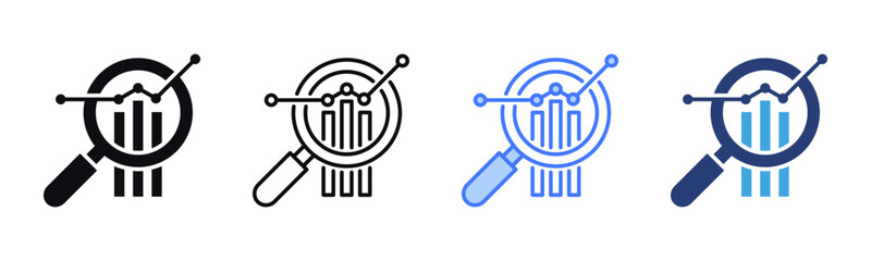 Poster - Analyze icon sheet multiple style collection