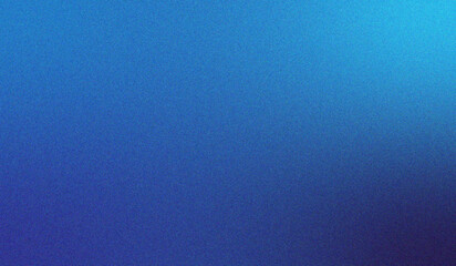 Wall Mural - sky blue gradient background with subtle grain texture and glowing noise effect for use in headers, 