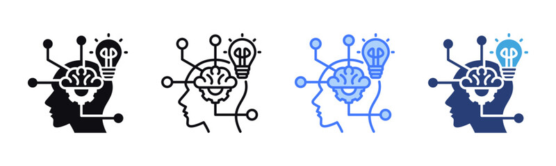 Poster - Lateral Thinking icon sheet multiple style collection