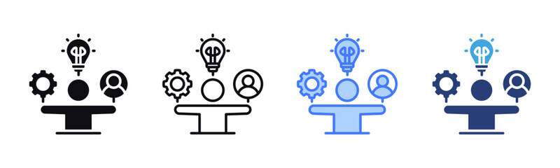 Poster - Resources icon sheet multiple style collection