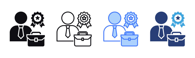 Poster - Professional icon sheet multiple style collection