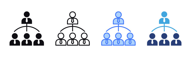 Poster - Relation icon sheet multiple style collection