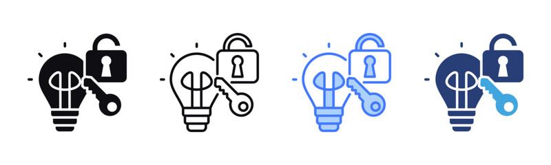 Poster - Problem Solving icon sheet multiple style collection