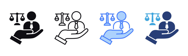 Poster - Compliance Manager icon sheet multiple style collection