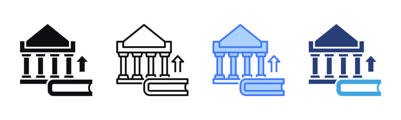Poster - Appellate Justice icon sheet multiple style collection