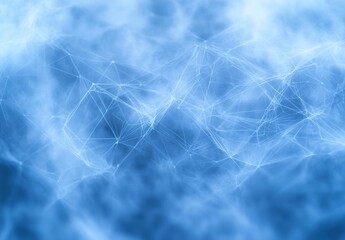 Wall Mural - Abstract background representing data particles in a technological environment, each particle conveying a unique piece of information