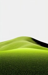 Wall Mural - Abstract green landscape wallpaper background 