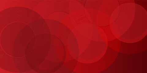 Poster - Red abstract background. Dynamic shapes composition. Eps10