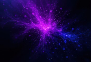 Wall Mural - dark purple blue black abstract grainy background