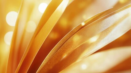 Poster - A detailed look at a bright yellow flower with intricate details and patterns