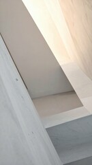 Poster - Soft Light and Shadow Interplay in a Tranquil Architectural Scene