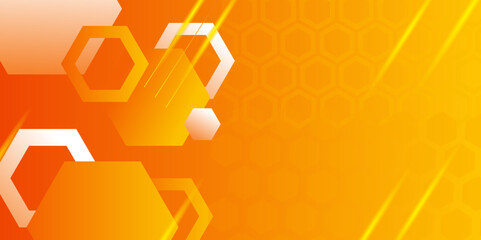 Poster - orange and yellow abstract background. vector abstract graphic design banner pattern presentation ba