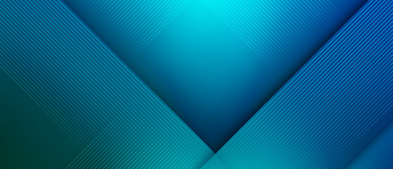 Fototapete - Green and blue modern business abstract background