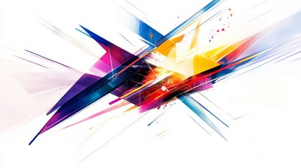 Poster - Dynamic abstract sports design creative studio graphic art modern environment aesthetic concept