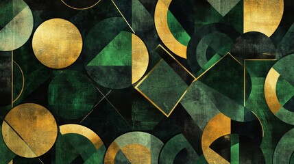Poster - Creating contemporary patterns abstract geometric shapes in modern art digital design urban environment artistic perspective