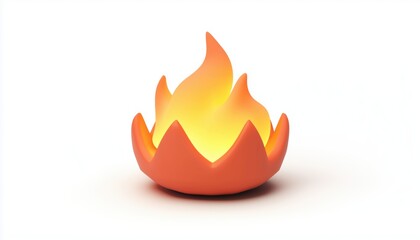 Poster - The Power And Energy Of Camping With Fire Flames. An Exciting Adventure Awaits With The Fiery Flames Of The Campfire.