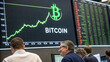 © xwitcher - Bitcoin bullish chart, cryptocurrency financial market, AI generated