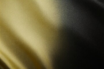 Poster - Black green brown brass gold olive mustard white abstract background. Fabric. Color gradient. Pastel soft. Light dark shade. Grain. Vintage. Minimal. Blank. Design template

