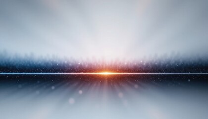 Fototapete - Abstract Gradient Background Blue, Gray, and White Ombre Blend with Bright Light Effects